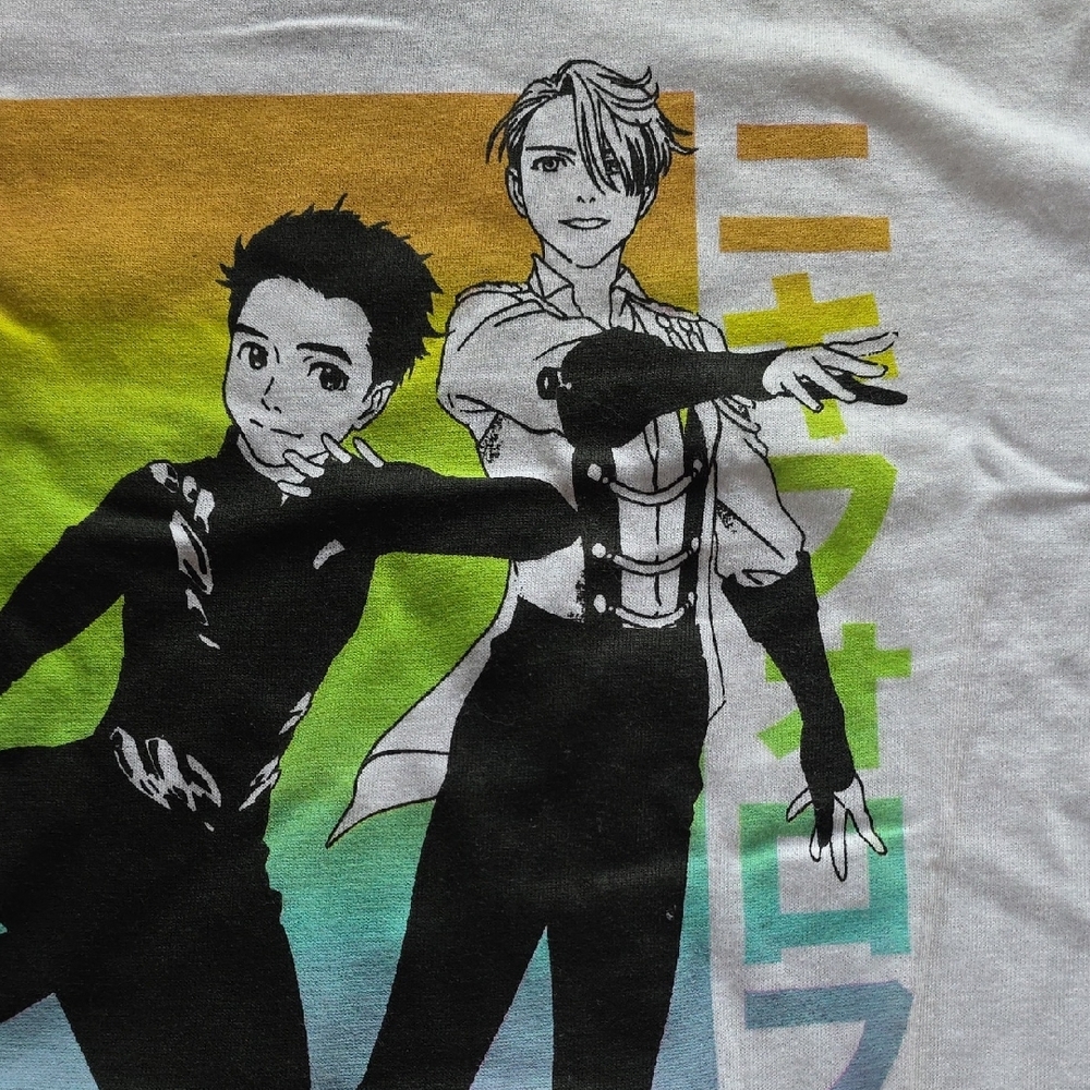 Anime Graphic White T-Shirt - Picture 2 of 4